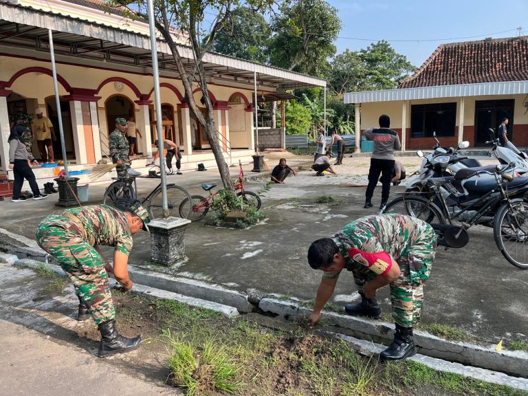 Jelang Bulan Suci Ramadhan 1446 H / 2025 M, Kodim Ponorogo Ajak Polres Ponorogo Lakukan Bakti Religi