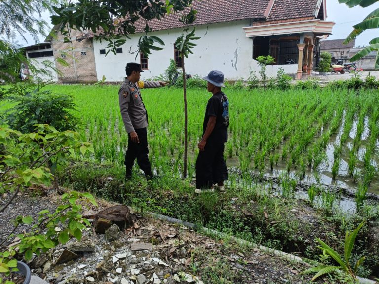 Bhabinkamtibmas Polsek Babadan Dorong Ketahanan Pangan melalui Program Pekarangan Pangan Bergizi