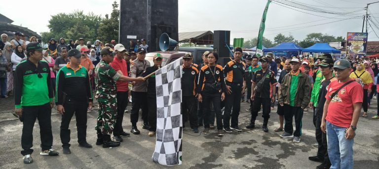 Polsek Somoroto Amankan Jalan Santai dan Donor Darah dalam Semarak HUT ke-9 RAPI Lokal 01 Kauman