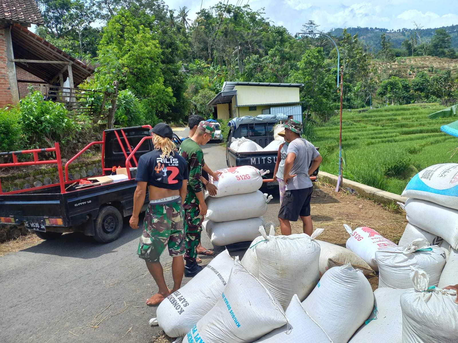 Pendampingan Sergab, Upaya Babinsa Kodim Ponorogo Tingkatkan Kesejahteraan Petani