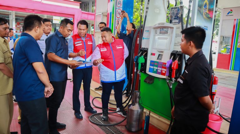 Polres Malang Sidak SPBU, Pastikan Stok BBM Aman Jelang Idul Fitri 1446H