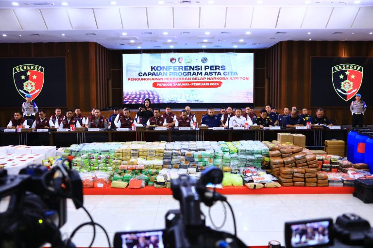 Polri Selamatkan 11.407.315 Jiwa Dari Bahaya Narkoba Dengan Penindakan 6.681 Kasus