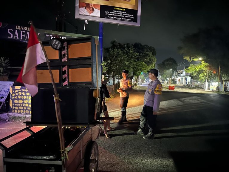 Polres Situbondo Tertibkan Sound Horeg yang Resahkan Warga saat Patrol Sahur