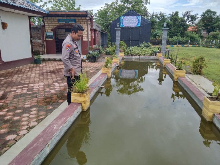 Polsek Pulung Dukung Ketahanan Pangan, Cek Lokasi Pekarangan Bergizi di Desa Sidoharjo
