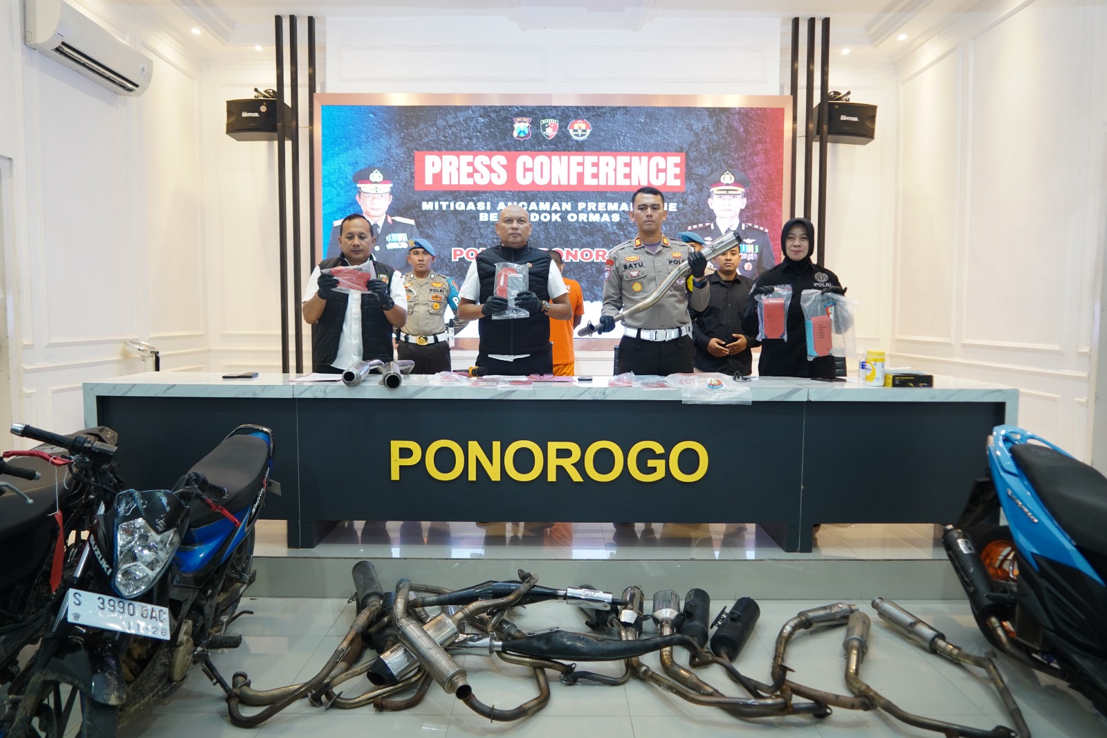 Polres Ponorogo Ajak Masyarakat Tolak Premanisme oleh Ormas