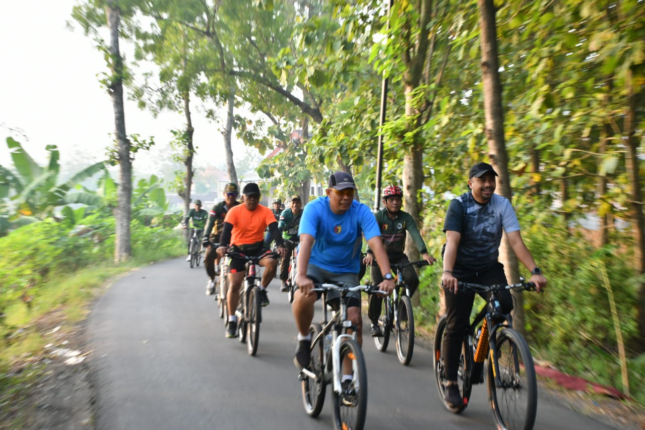 Kodim Ponorogo Olahraga Gowes, Sarana Sehat dan Jelajah Wilayah