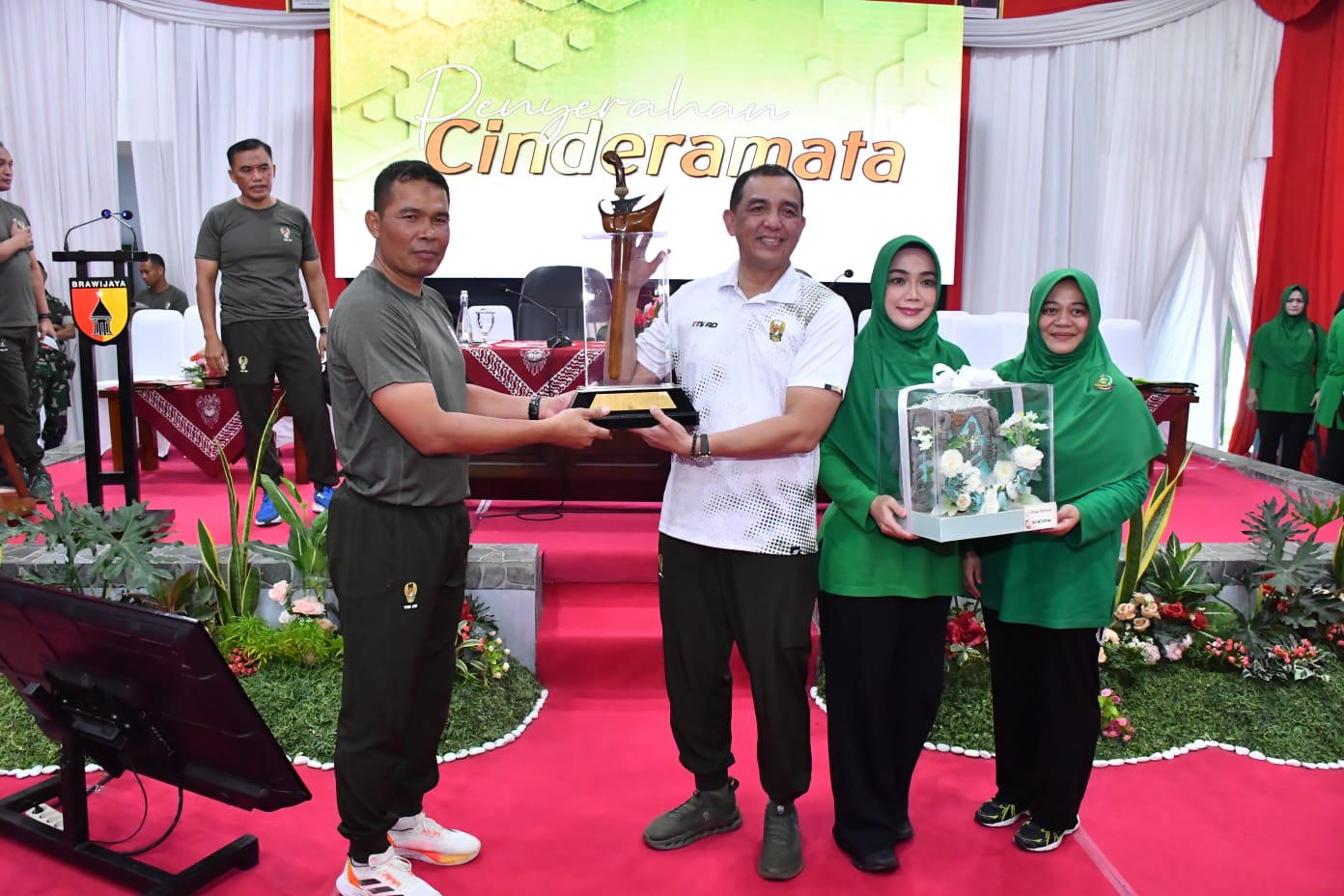 Kodim Ponorogo Terima Kunjungan Kerja Pangdam V/Brawijaya
