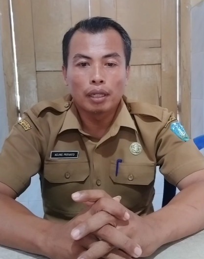 Kepala Desa Ronosentanan Mengucapkan Terimakasih Atas Pemberian Bibit Jagung Hibrida Bhayangkara
