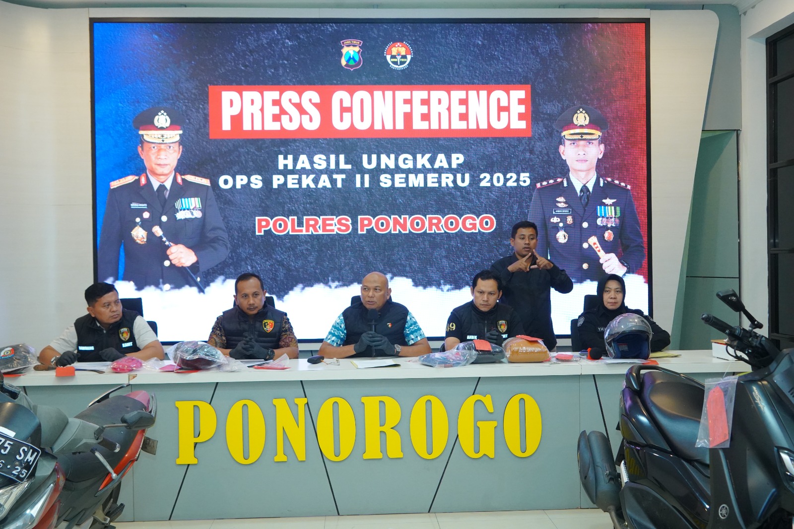 Remaja Nekat Jambret Tengah Malam, Berhasil Diamankan Satreskrim Polres Ponorogo Dengan Cepat