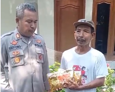 Petani Kecamatan Badegan Kabupaten Ponorogo Mengucapkan Terimakasih Atas Pemberian Bibit Jagung Hibrida Bhayangkara