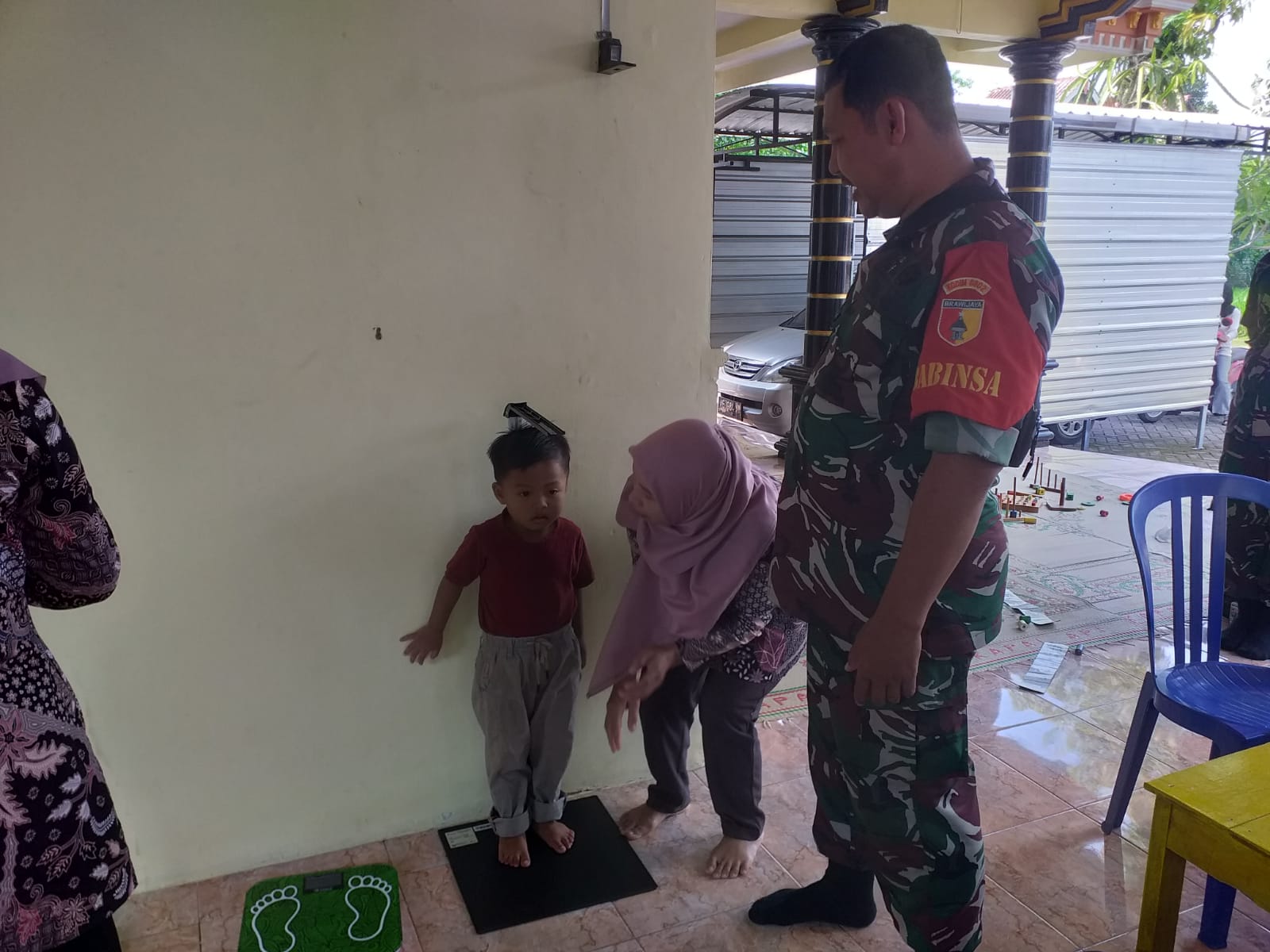 Babinsa Kodim Ponorogo Lakukan Pendampingan Posyandu ILP