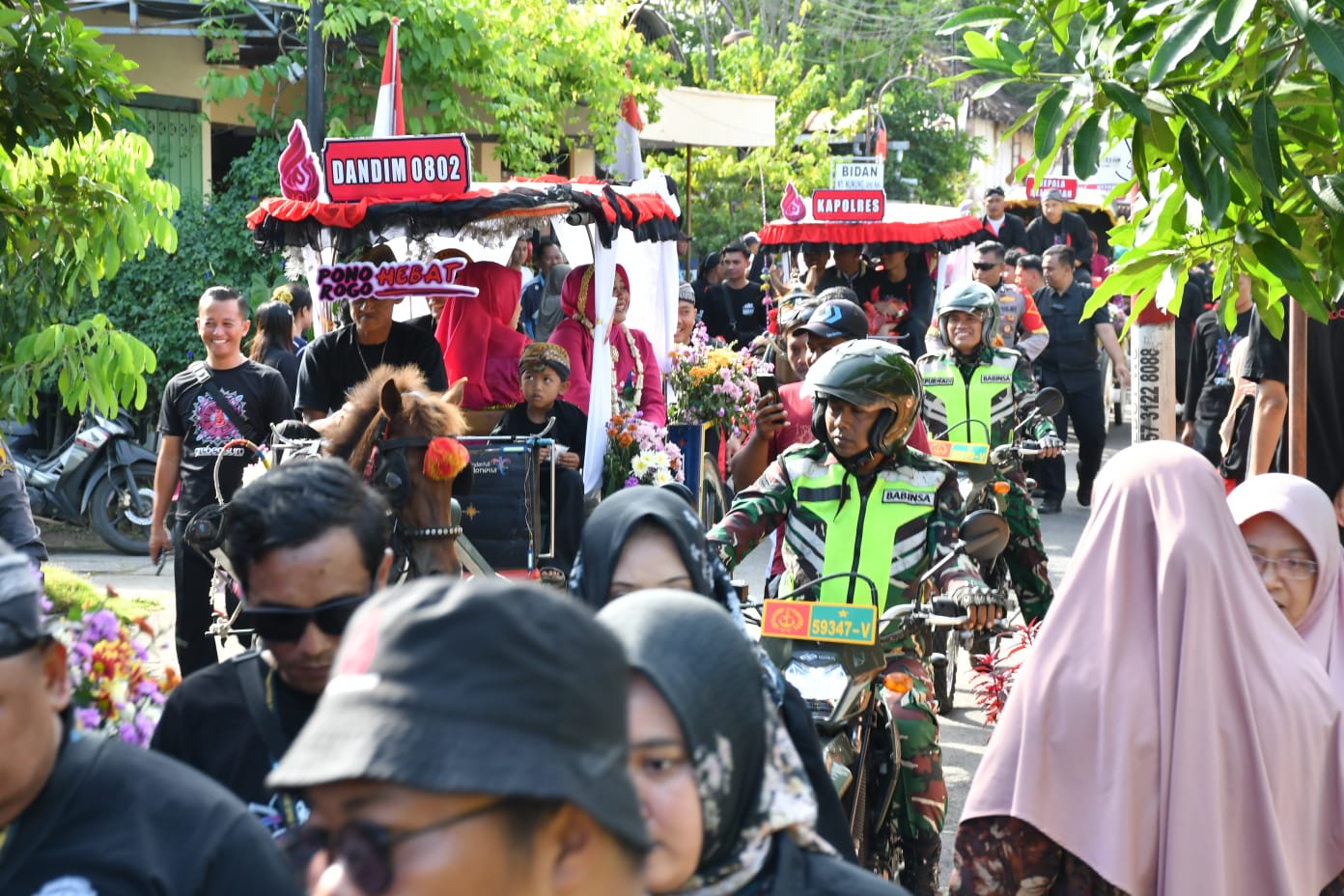 Grebeg Suro, Dandim Ponoorgo Ikuti Kirab Pusaka