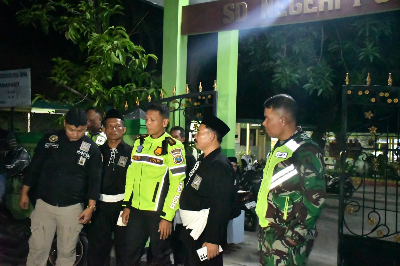 Wujudkan Suasana Kondusif, TNI – Polri di Ponorogo Gelar Patroli Skala Besar