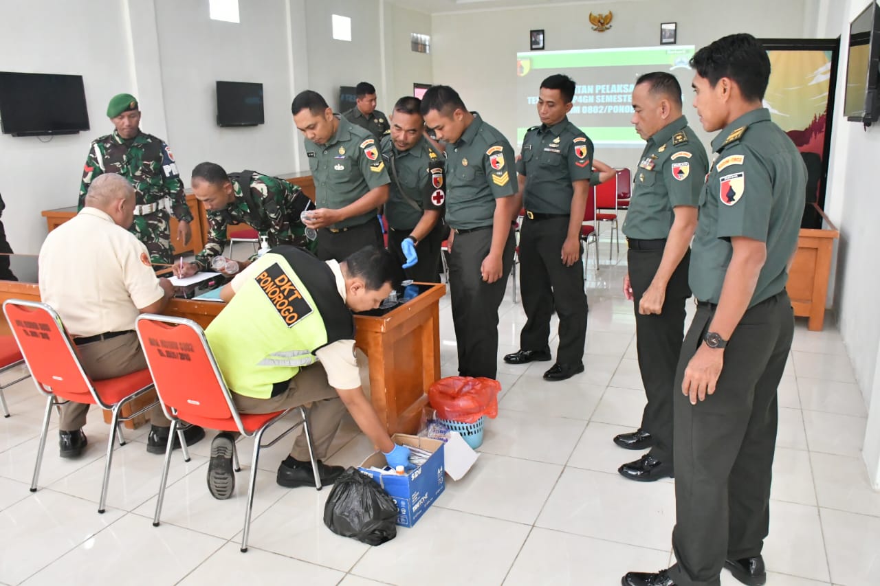 Kodim Ponorogo Gelar P4GN Semester I Tahun 2025