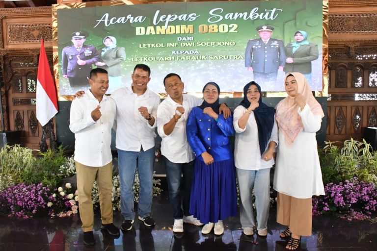 Bupati Ponorogo Pimpin Acara Lepas Sambut Pejabat Komandan Kodim Ponorogo
