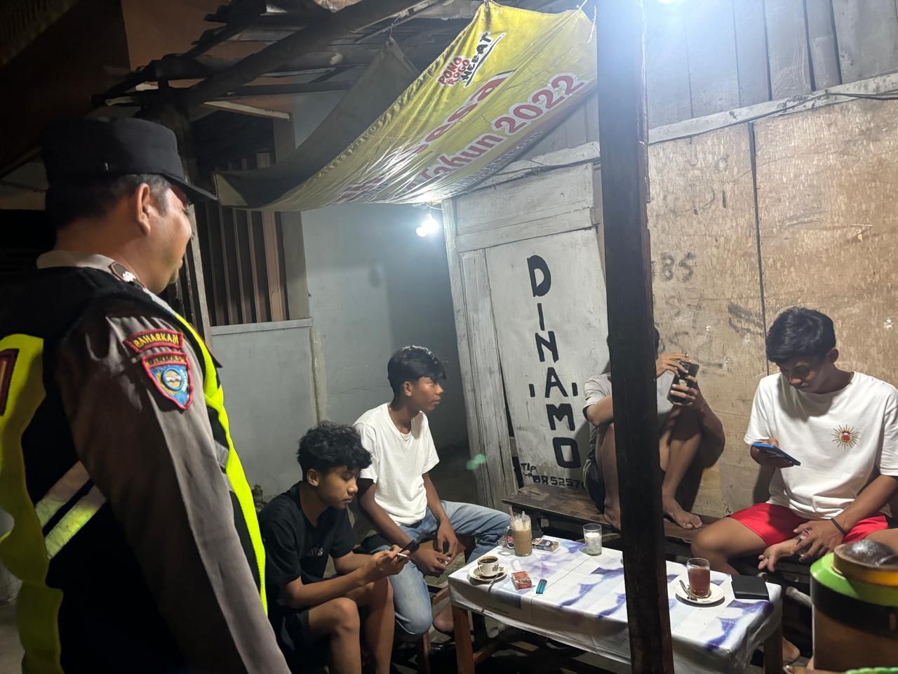 Polsek Jambon Gelar Patroli Blue Light, Antisipasi 3C dan Kenakalan Remaja di Wilayah Hukum Jambon