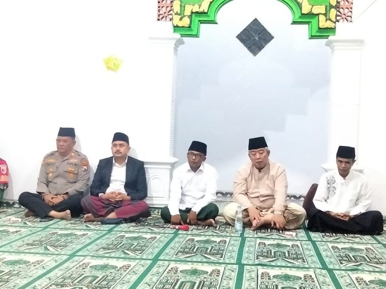 Kapolsek Ngebel Hadiri Majelis Dzikir dan Sholawat Rijalul Ansor di Desa Ngrogung