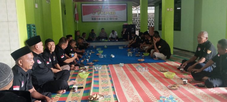 Pertemuan Rutin FKPSB Guna Ciptakan Aman Kondusif Menjelang Di Gelarnya Kirab Budaya Djoyonegoro
