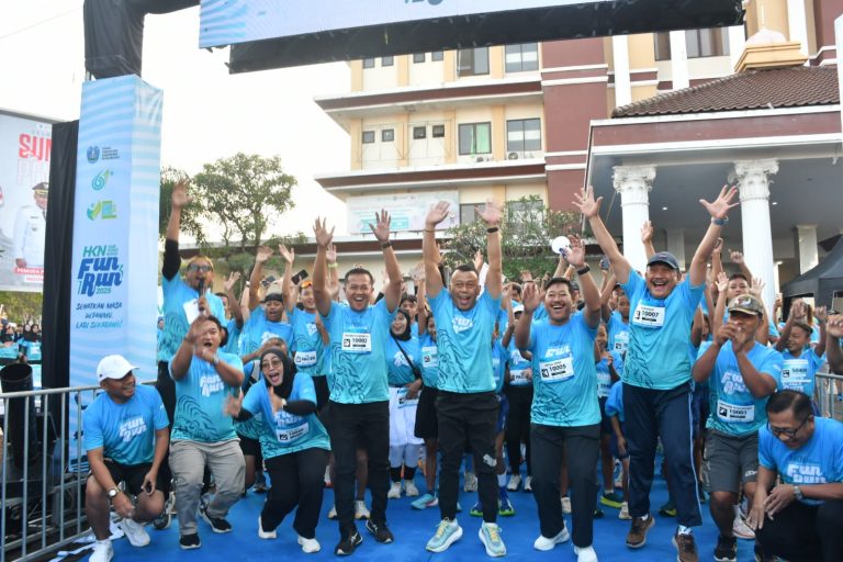 Dandim Ponorogo Ikuti Lomba Fun Run 5 K Hari Kesehatan Nasional Ke 61 Tahun 2025