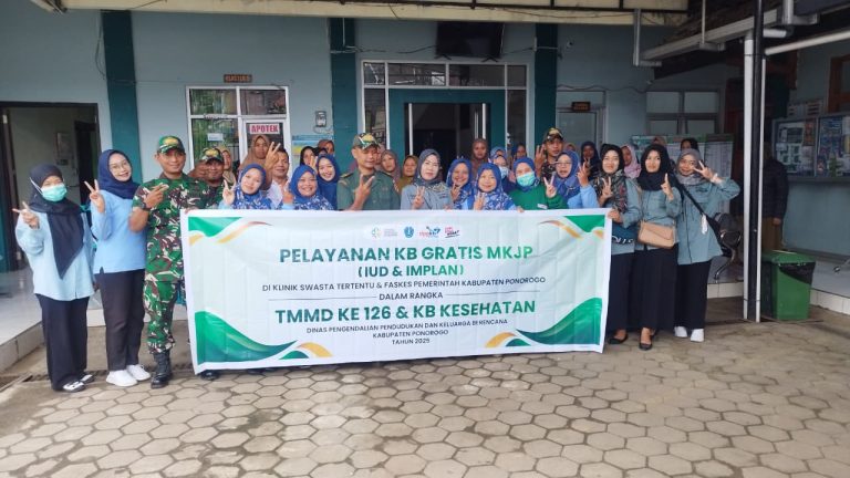 Kodim Ponorogo Gelar Program KB Kes Gratis MKJP Tahun 2025