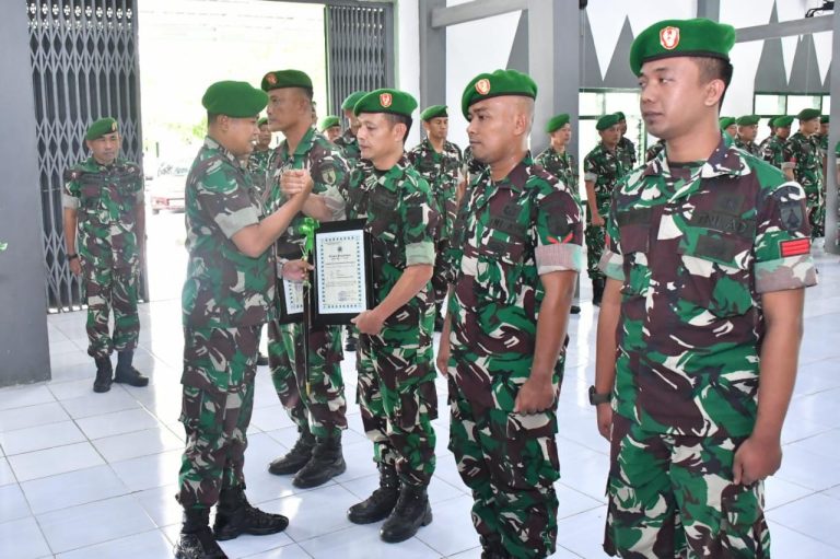 Dandim Ponorogo Pimpin Acara Laporan Korps Anggota Pindah Satuan