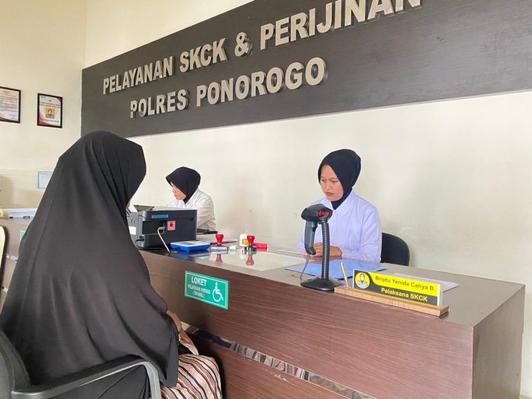 Apresiasi dari masyarakat terkait pelayanan SKCK Online di Polres Ponorogo