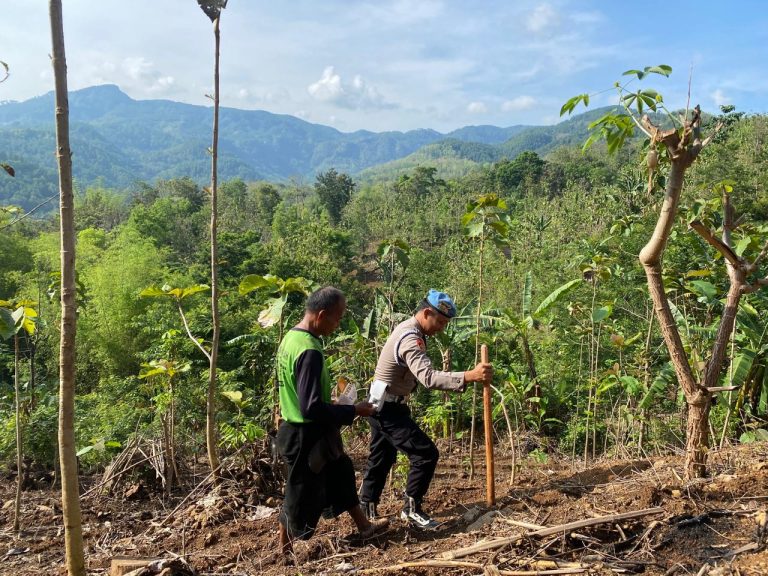 Polres Ponorogo Dukung Ketahanan Pangan, Polsek Sukorejo Dampingi Tengkulak Jual Jagung ke Bulog Kab.Ponorogo