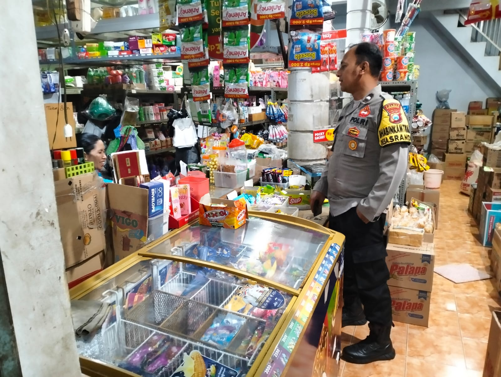 POLSEK JAMBON LAKSANAKAN PATROLI KEWILAYAHAN ANTISIPASI GANGGUAN KAMTIBMAS