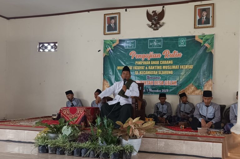 Pengamanan Pengajian PAC Muslimat Fatayat NU Aman dan kondusif