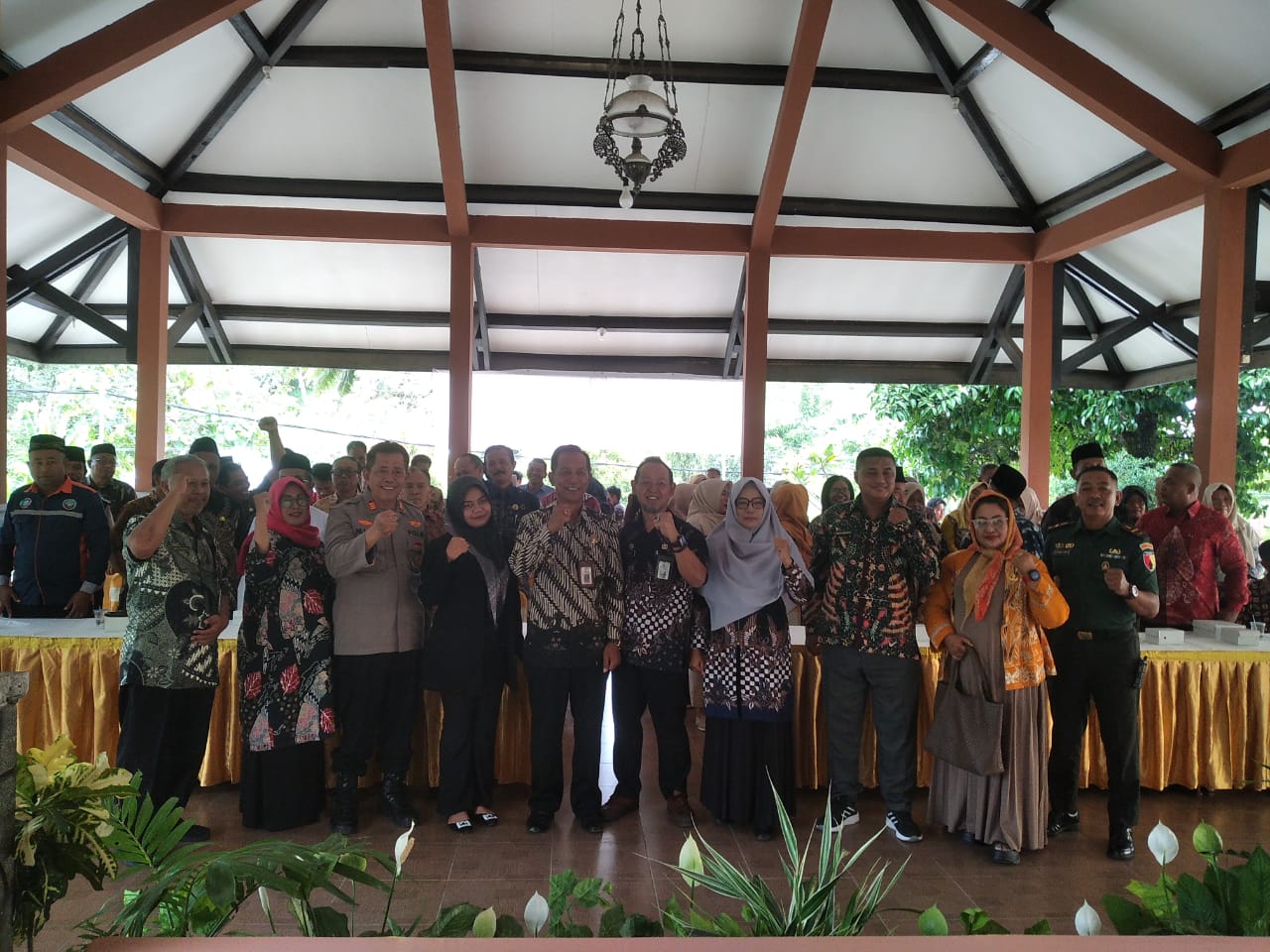 Rangkaian Kegiatan Pisah Sambut Camat Sooko Berlangsung Aman dan Tertib