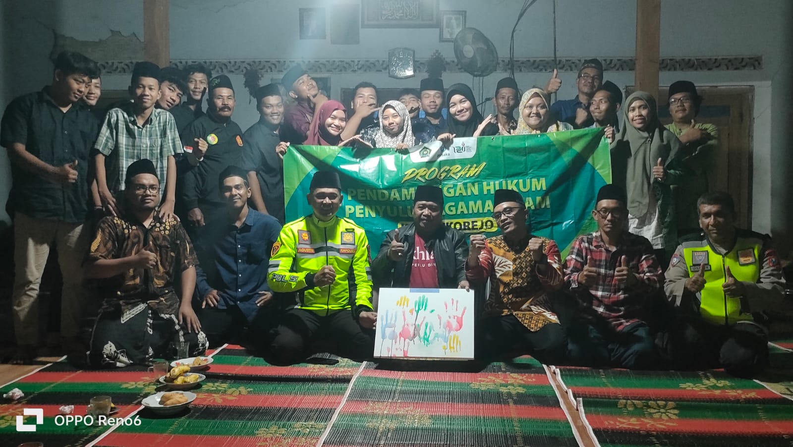 Polsek Sukorejo Gelar Penyuluhan Bahaya Narkoba kepada Pemuda Karang Taruna Desa Prajegan