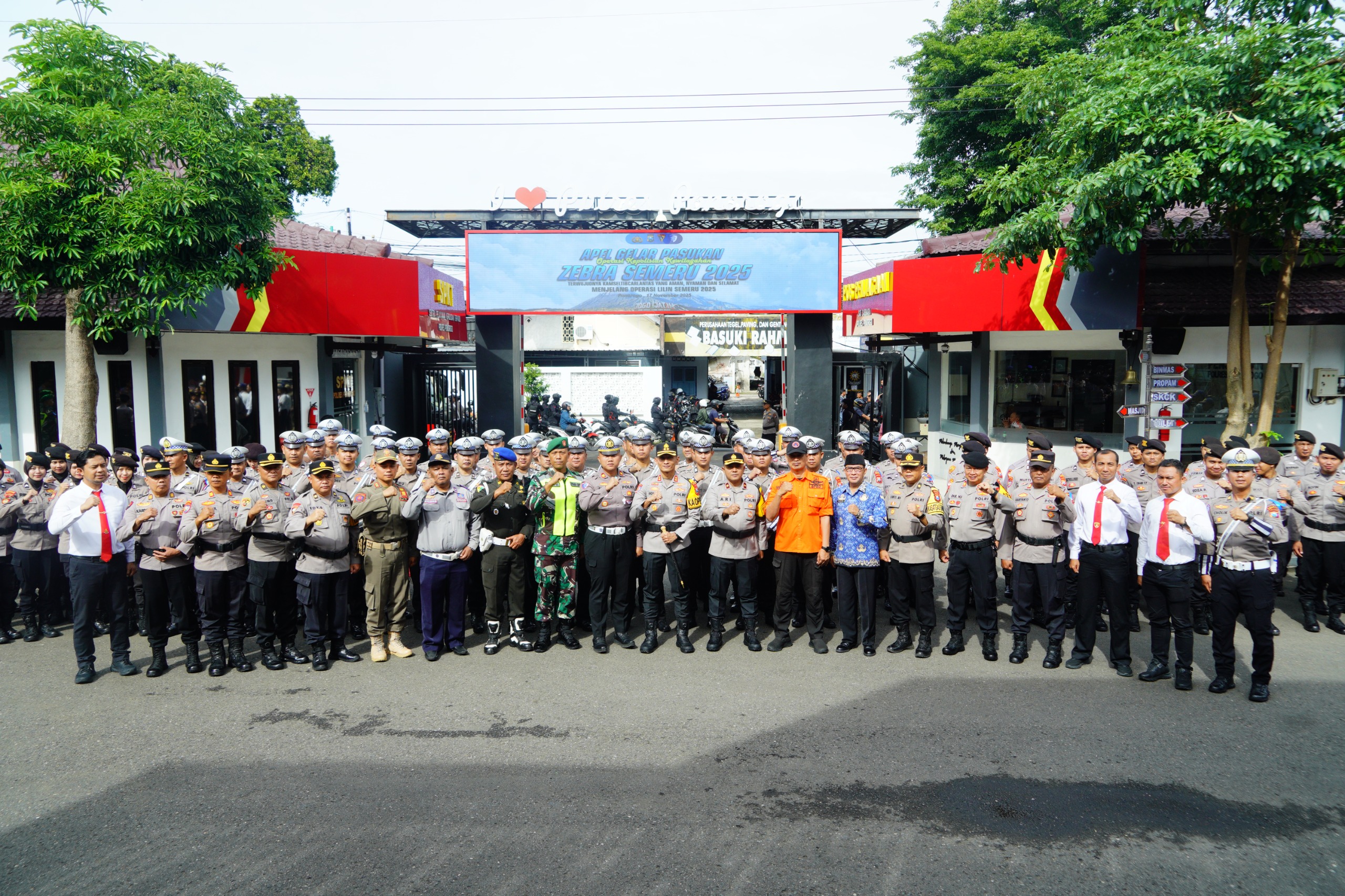Operasi Zebra Semeru Dimulai, Polres Ponorogo Kerahkan 300 Personel