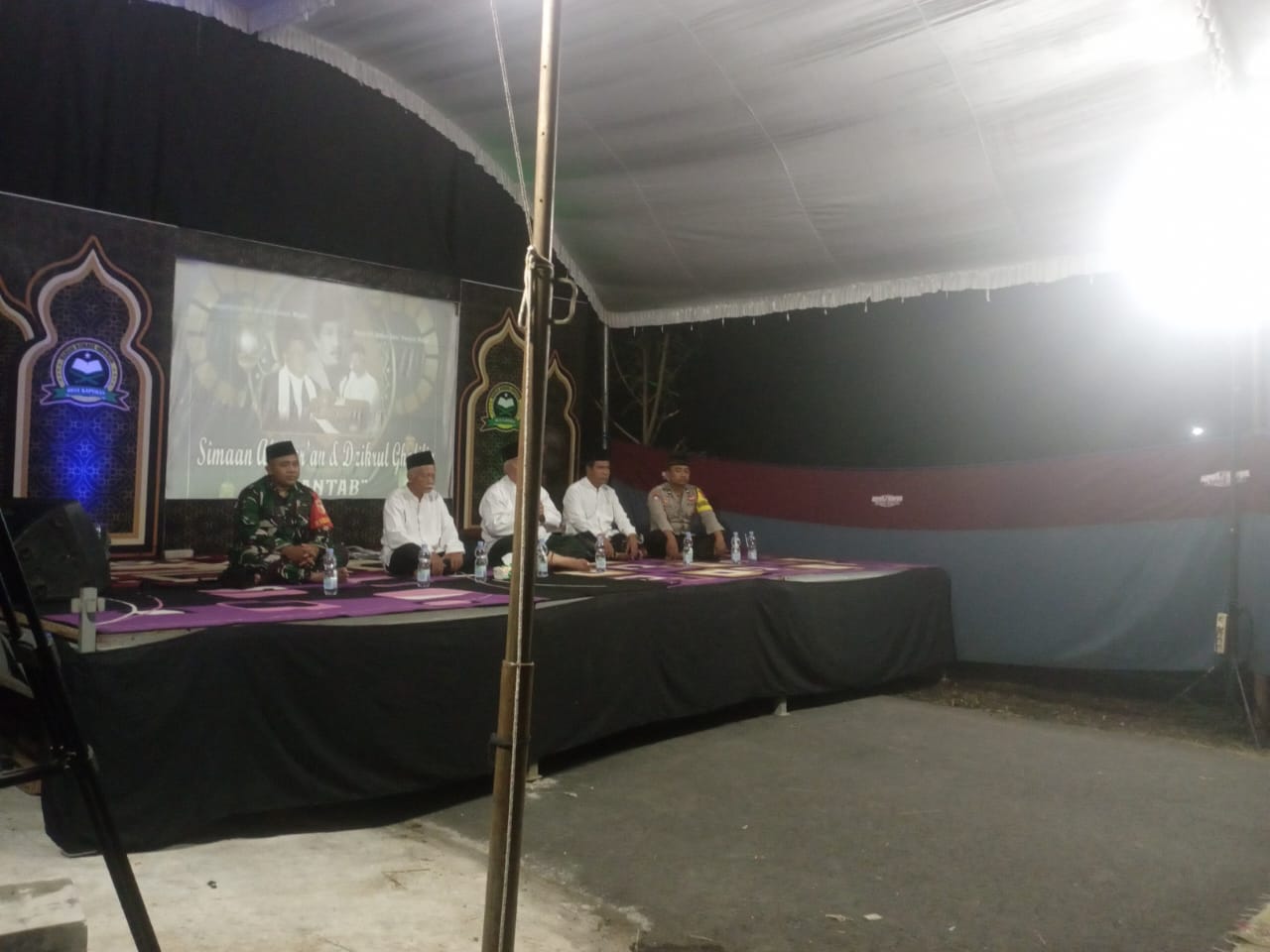 Pengamanan Pengajian Zdikur Qhofilin Berlangsung Aman dan kondusif