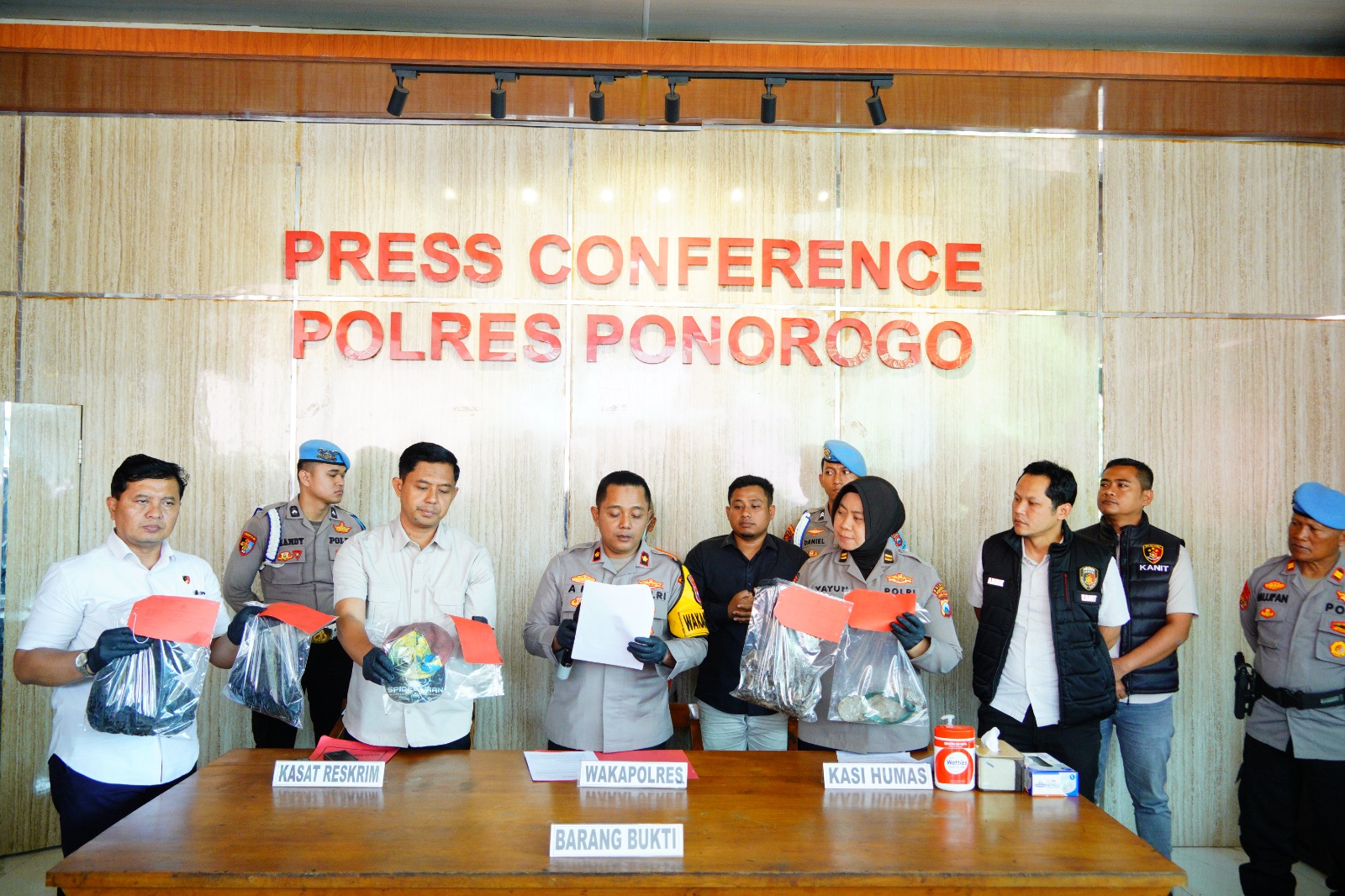 Polres Ponorogo Amankan Pelaku Rudakpaksa Anak Di Bawah Umur