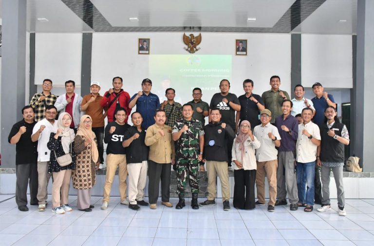 Coffee Morning, Jalin Silaturahmi dan Kerjasama Antara Kodim Ponorogo dan Insan Pers