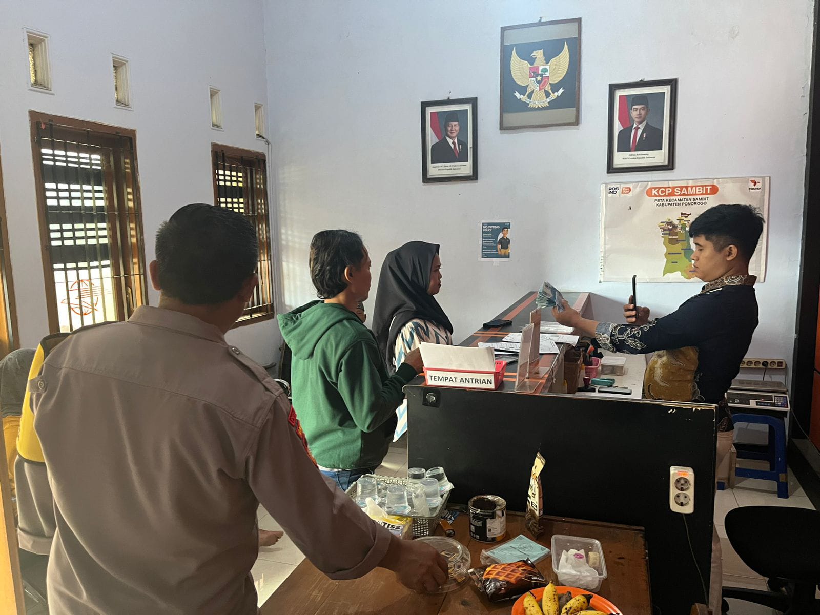 Polsek Sambit Gelar Patroli Harkamtibmas KRYD di Sejumlah Desa untuk Antisipasi 3C dan Laka Lantas
