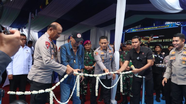 Kapolda Jatim Resmikan Dermaga dan Kapal Cepat Satpolairud Polresta Banyuwangi