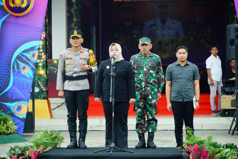 Polres Ponorogo Gelar Apel Operasi Lilin Semeru 2025, Siap Amankan Natal dan Tahun Baru