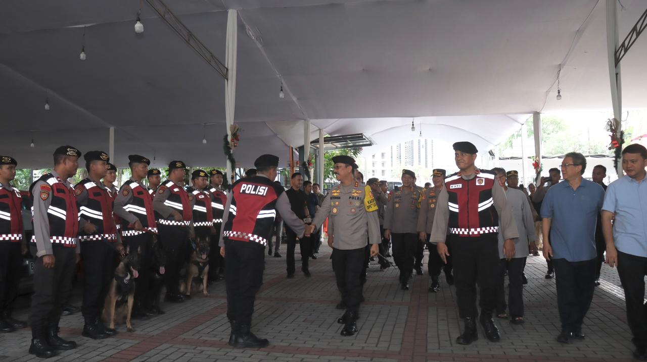 Pastikan Keamanan Nataru, Kakorsabhara Cek Kesiapan Personel di Gereja dan Objek Vital Jakarta