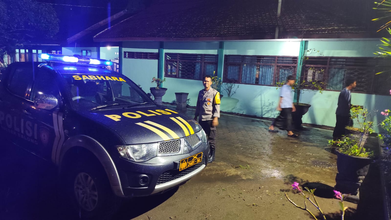 Polsek Balong Laksanakan Patroli Presisi Blue Light, Situasi Wilayah Aman dan Kondusif