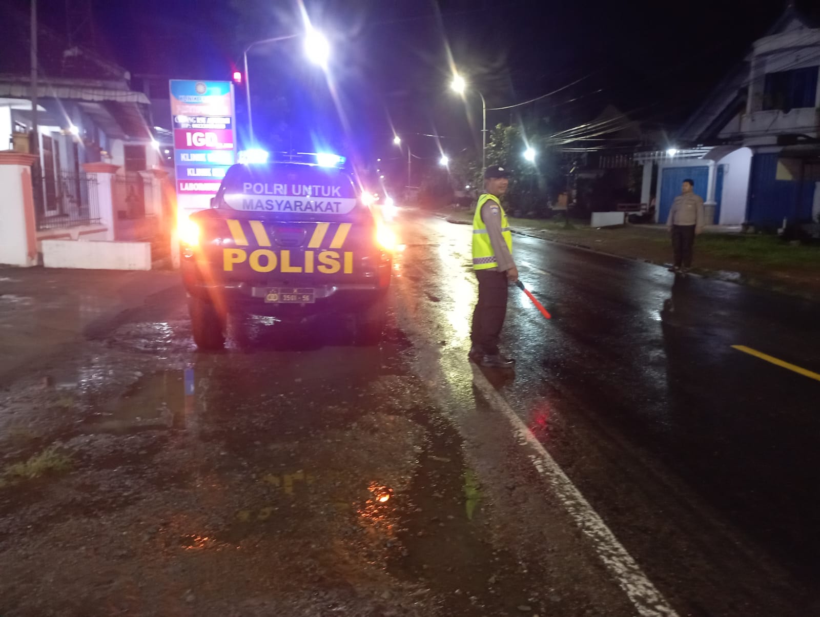 Polsek Jetis Gelar Patroli Presisi Kewilayahan, Situasi Wilayah Terpantau Aman Kondusif