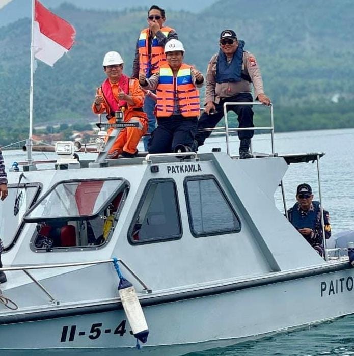 Jelang Nataru Polres Probolinggo Patroli Laut Amankan Obyek Vital