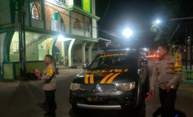 POLSEK JETIS LAKSANAKAN PATROLI PRESISI KEWILAYAHAN UNTUK JAGA KAMTIBMAS