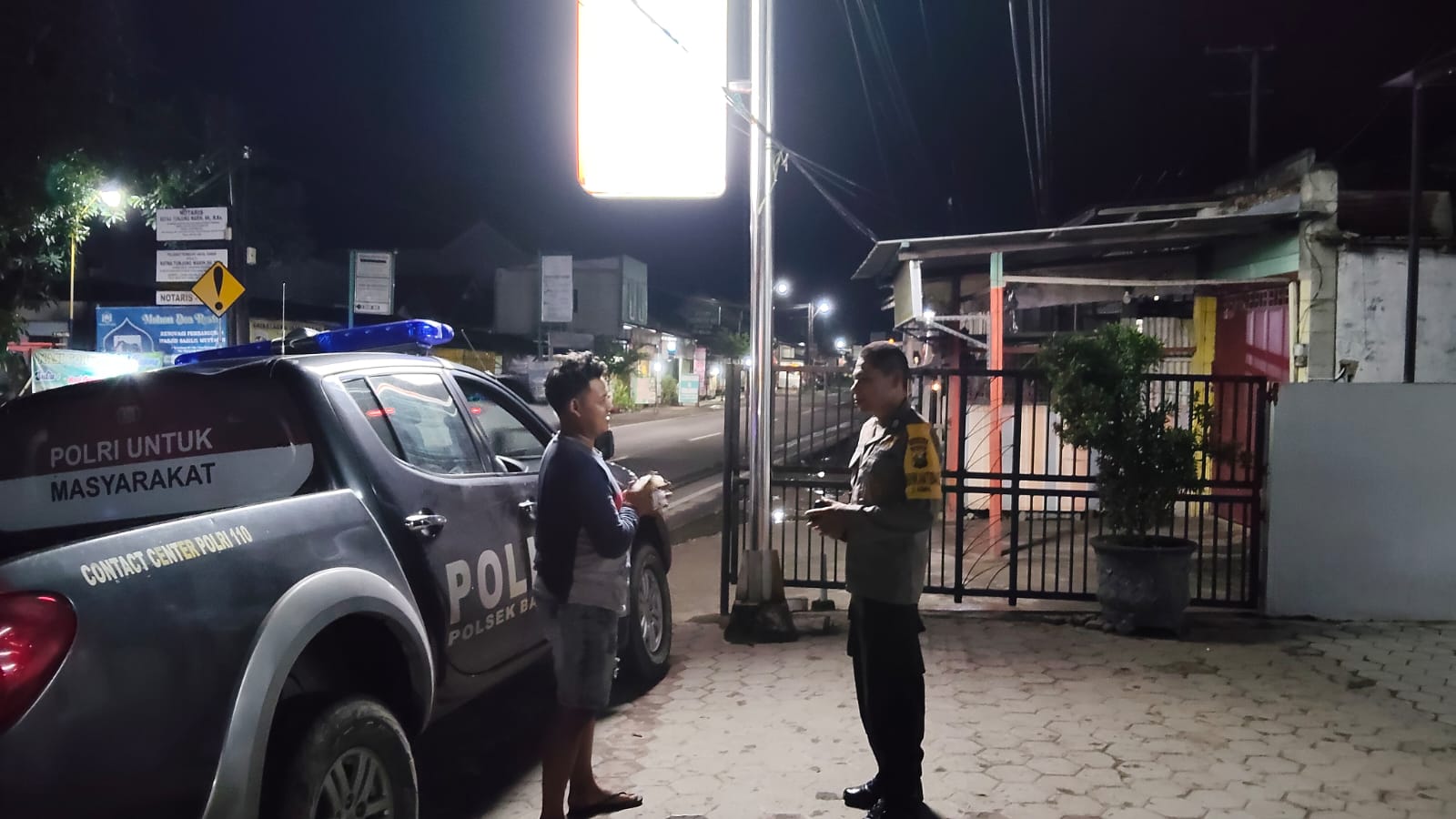 Polsek Balong Gelar Patroli Presisi Blue Light, Jaga Kamtibmas Tetap Kondusif