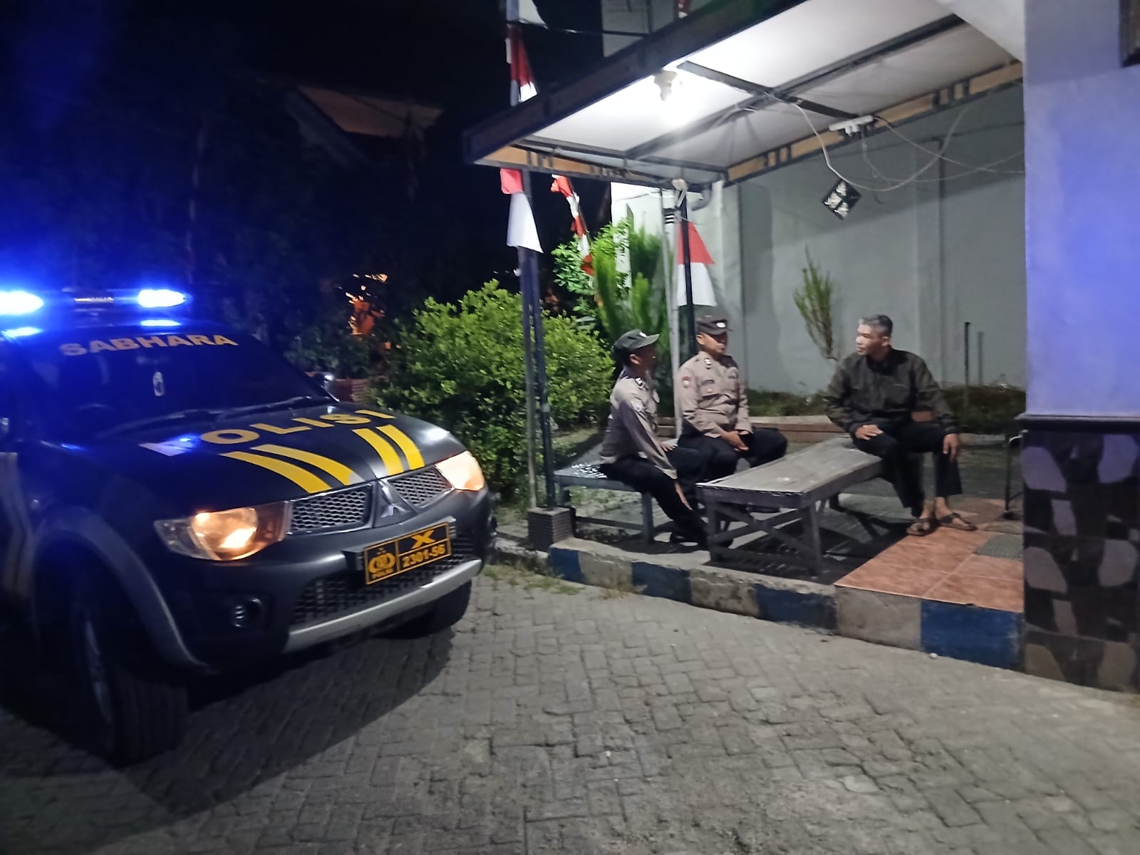 Polsek Jenangan Intensifkan Patroli Presisi, Wujudkan Harkamtibmas yang Kondusif