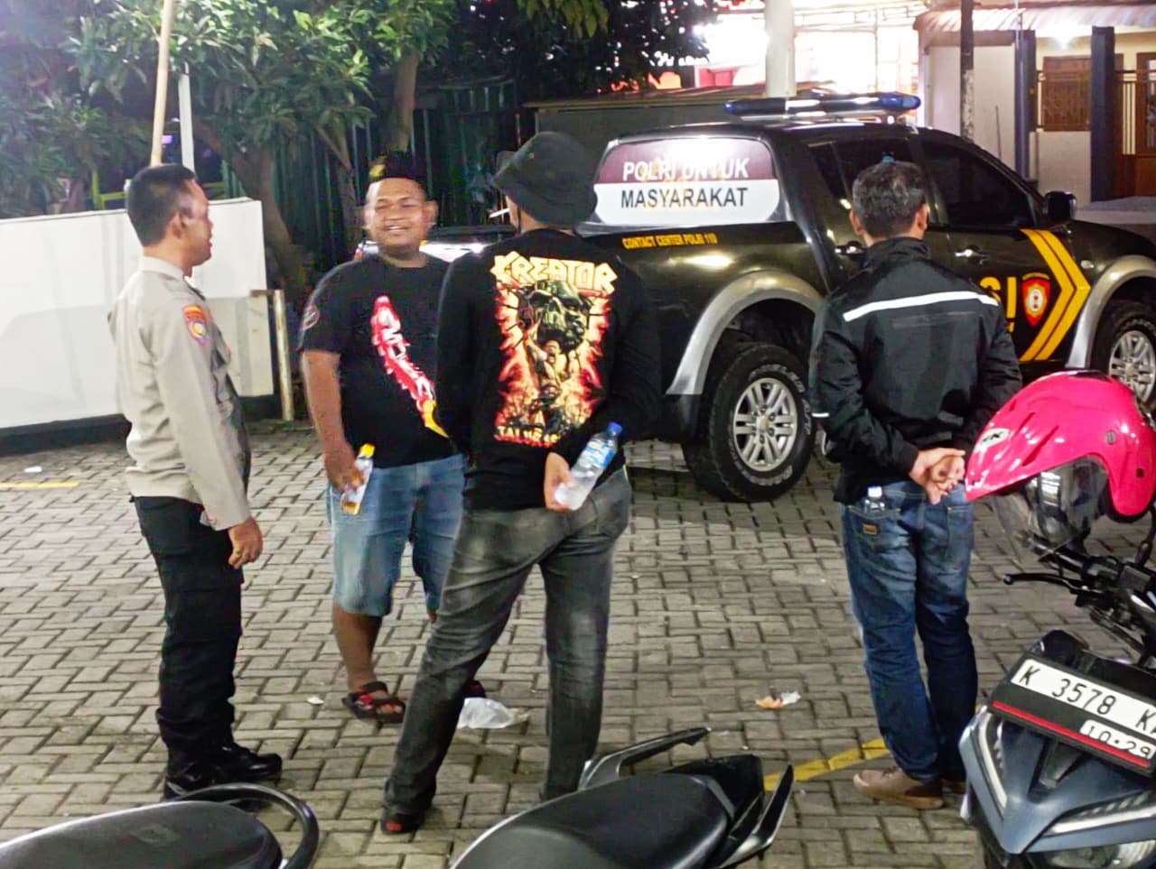 Polsek Babadan Laksanakan Patroli Blue Light, Cegah Kriminalitas dan Balap Liar