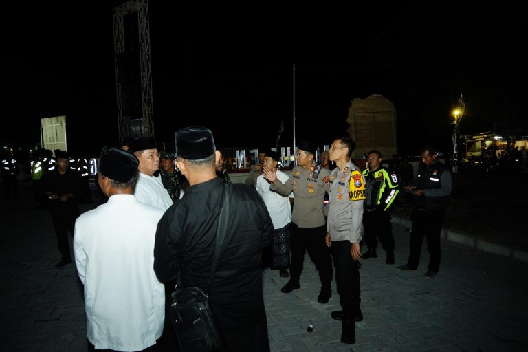 Polres Ponorogo Gelar Patroli Skala Besar Malam Tahun Baru 2026, Situasi Aman dan Kondusif