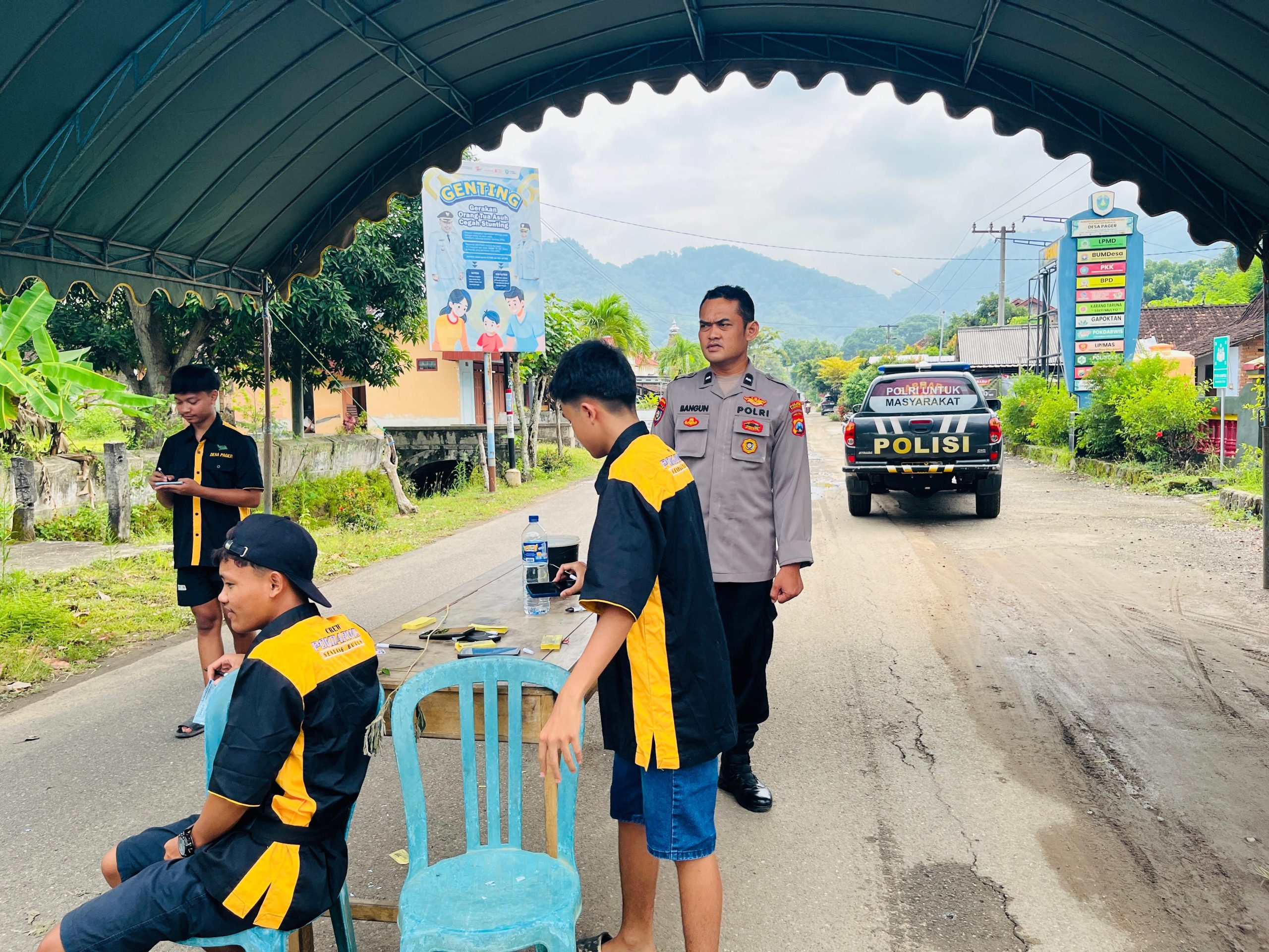 Polsek Bungkal Laksanakan Patroli Presisi Antisipasi Sitkamtibmas di Wilayah Kec. Bungkal