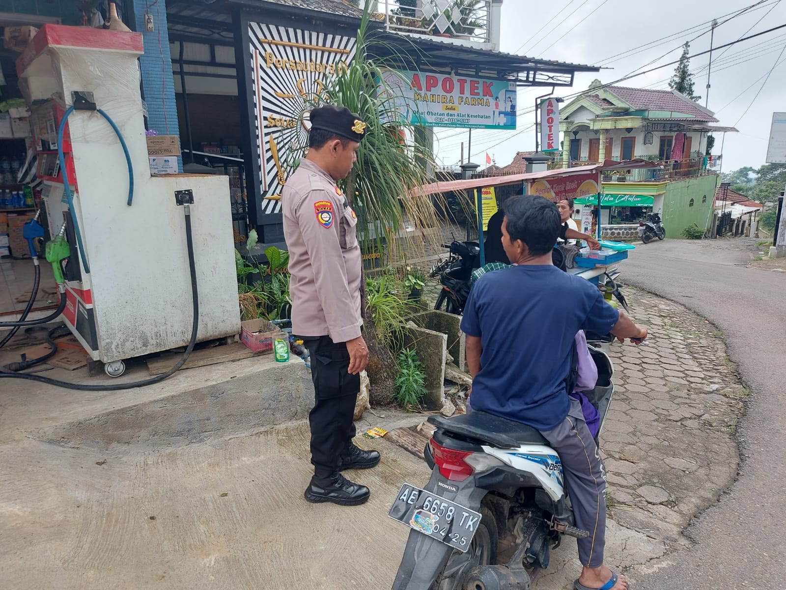 Polsek Pudak Laksanakan Patroli Presisi Antisipasi Tindak Pidana dan Laka Lantas