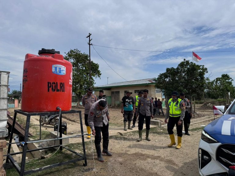 Polri Percepat Pemulihan Aceh Tamiang, Target 389 Titik Sumur Bor Air Bersih, 208 Telah Terealisasi